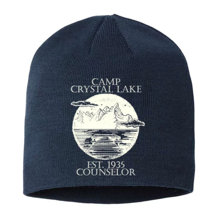 Camp Crystal Lake Counselor 8 1/2in Sustainable Knit Beanie