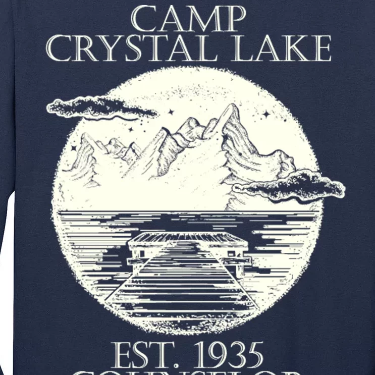 Camp Crystal Lake Counselor Tall Long Sleeve T-Shirt