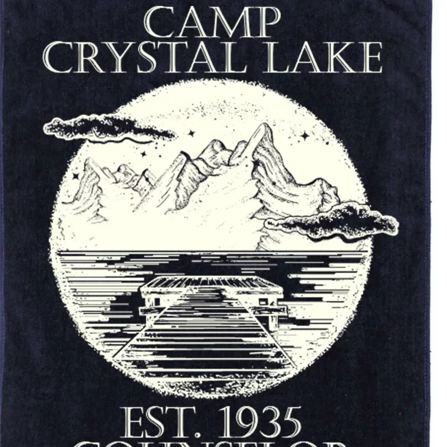 Camp Crystal Lake Counselor Platinum Collection Golf Towel