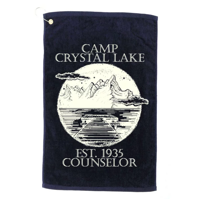 Camp Crystal Lake Counselor Platinum Collection Golf Towel