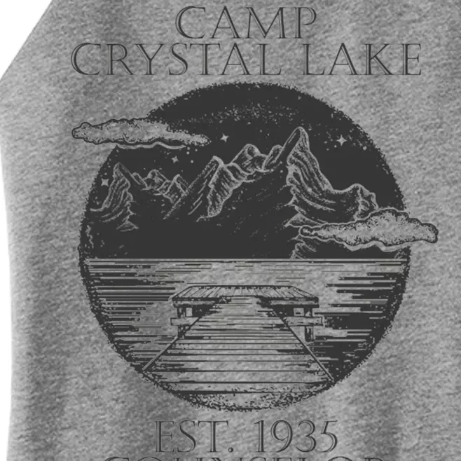 Camp Crystal Lake Counselor Women’s Perfect Tri Rocker Tank