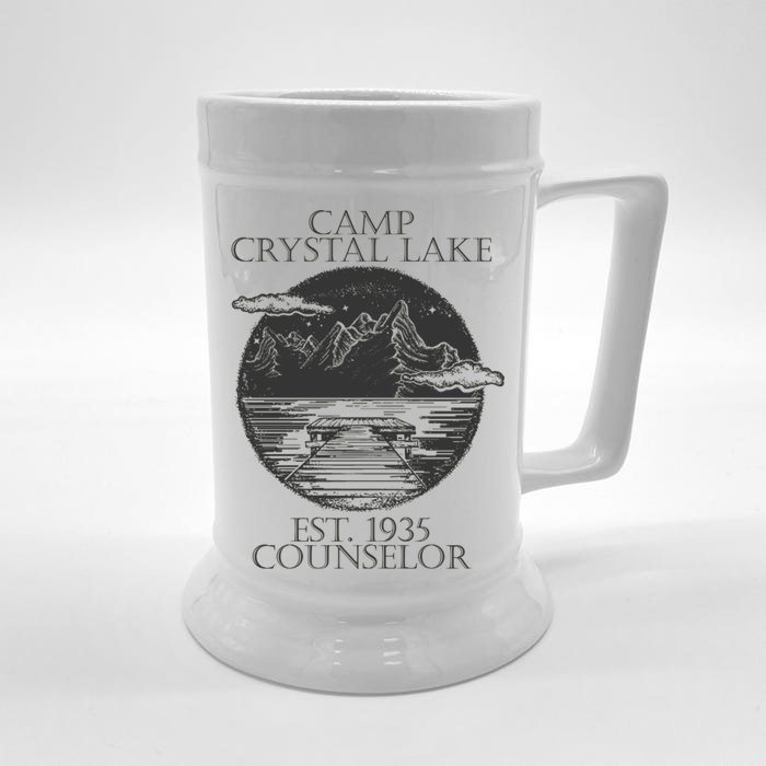 Camp Crystal Lake Counselor Front & Back Beer Stein