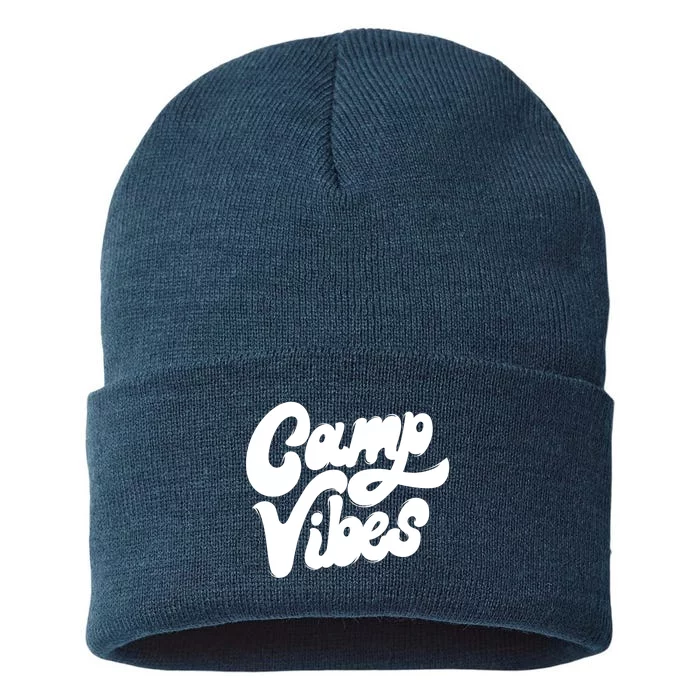 Camp Vibes Sustainable Knit Beanie