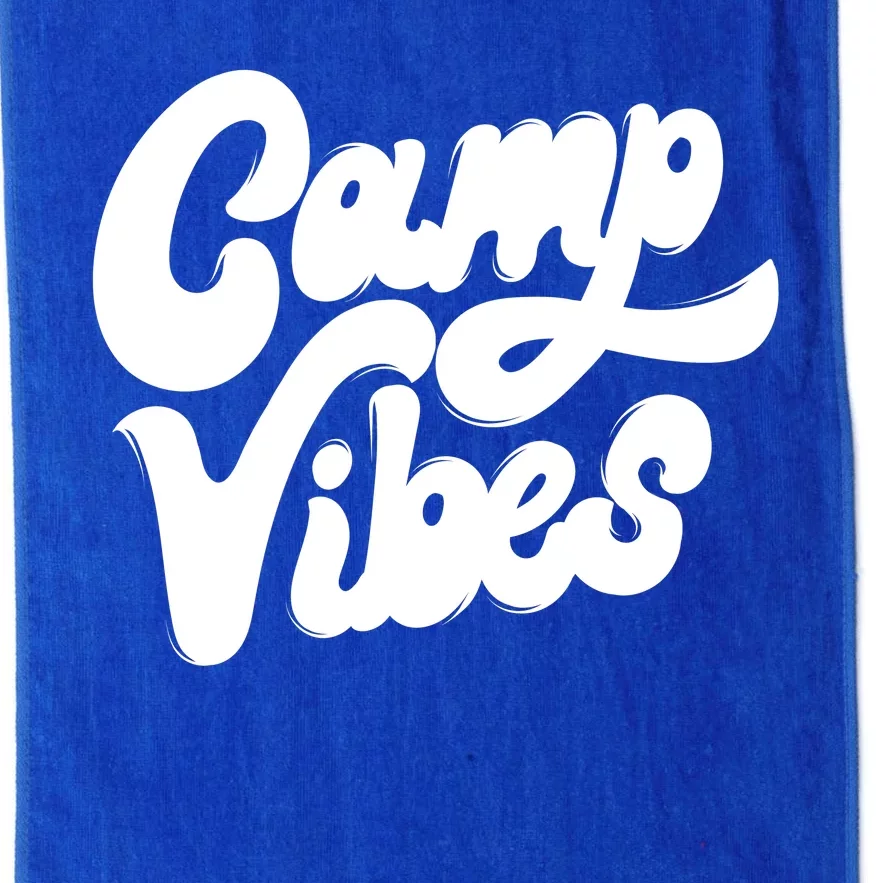 Camp Vibes Platinum Collection Golf Towel