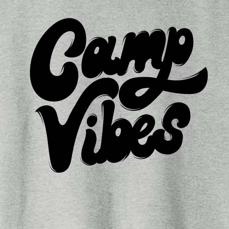 Camp Vibes Women's Crop Top Tee