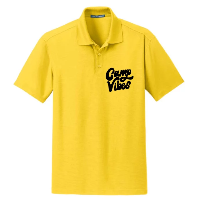 Camp Vibes Dry Zone Grid Performance Polo