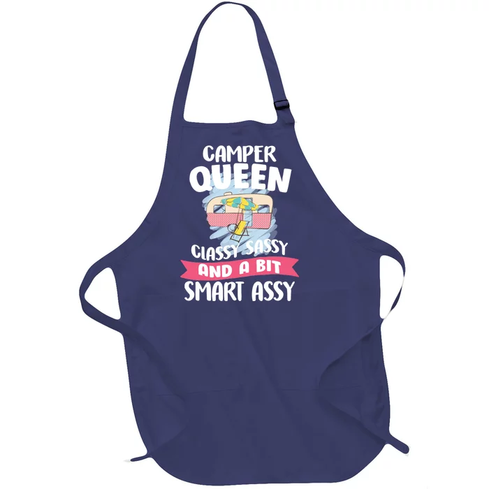 Camper Queen Full-Length Apron With Pocket