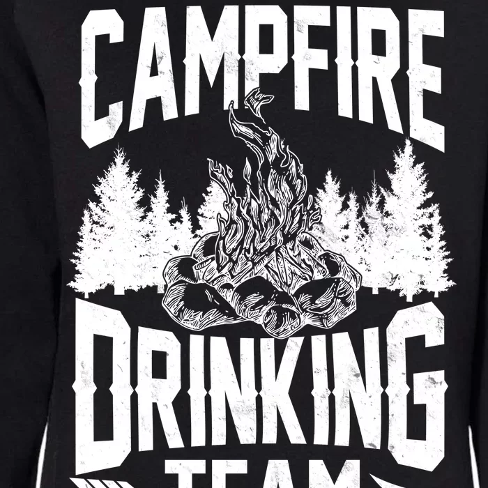 Campfire Drinking Team Womens California Wash Sweatshirt