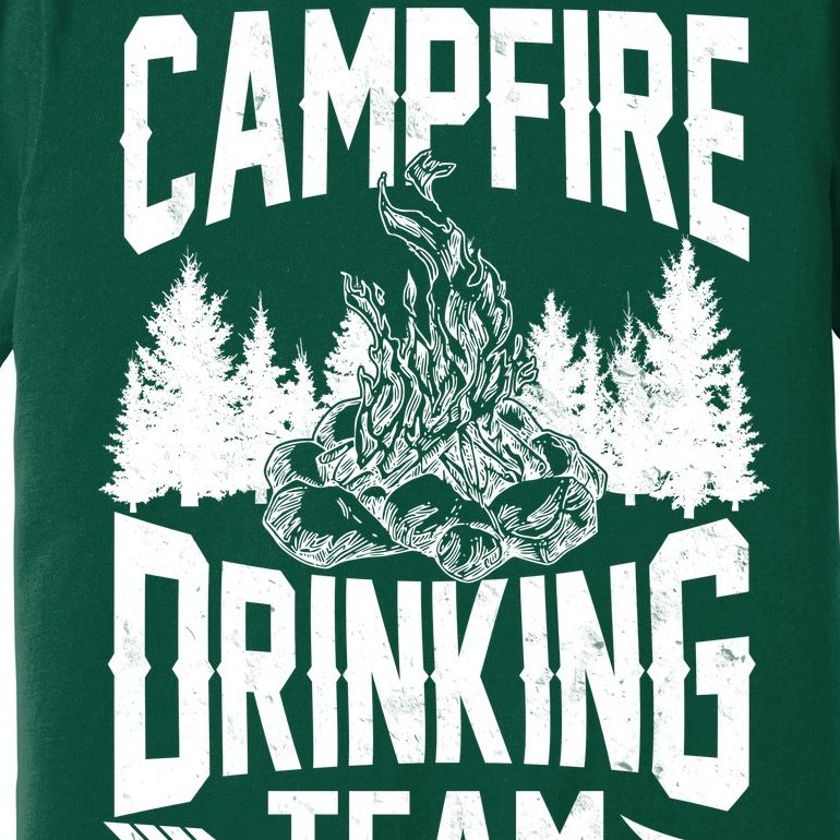 Campfire Drinking Team Premium T-Shirt