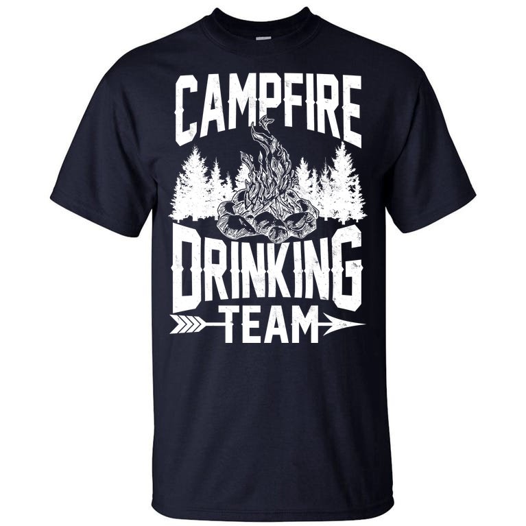 Campfire Drinking Team Tall T-Shirt