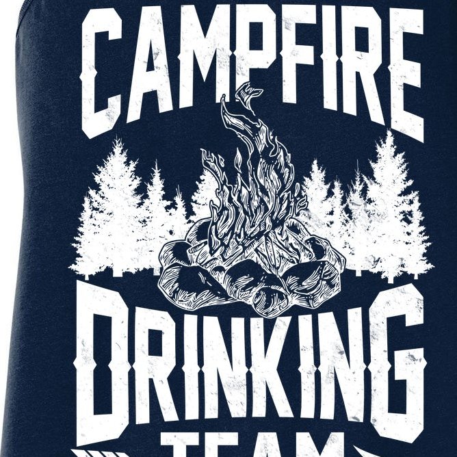 Campfire Drinking Team Women's Racerback Tank