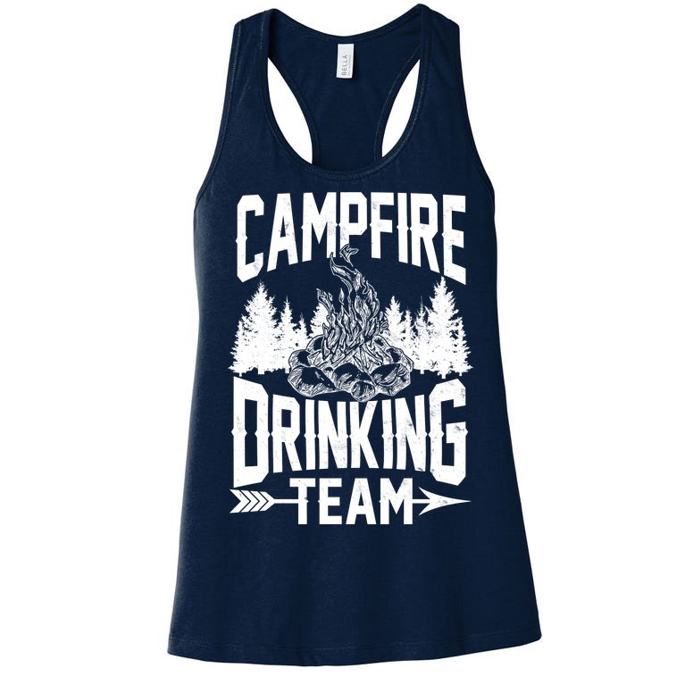 Campfire Drinking Team Women's Racerback Tank