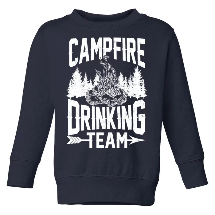 Campfire Drinking Team Toddler Sweatshirt