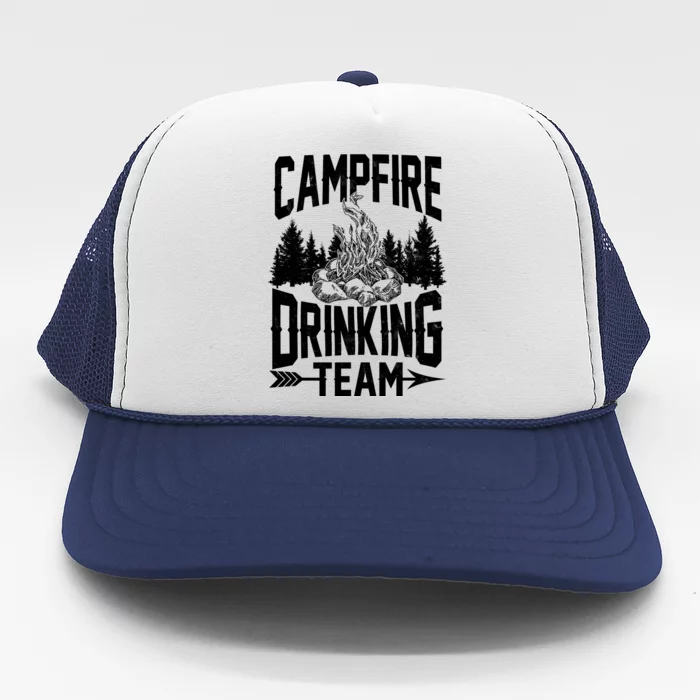 Campfire Drinking Team Trucker Hat