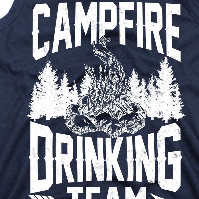 Campfire Drinking Team Tank Top