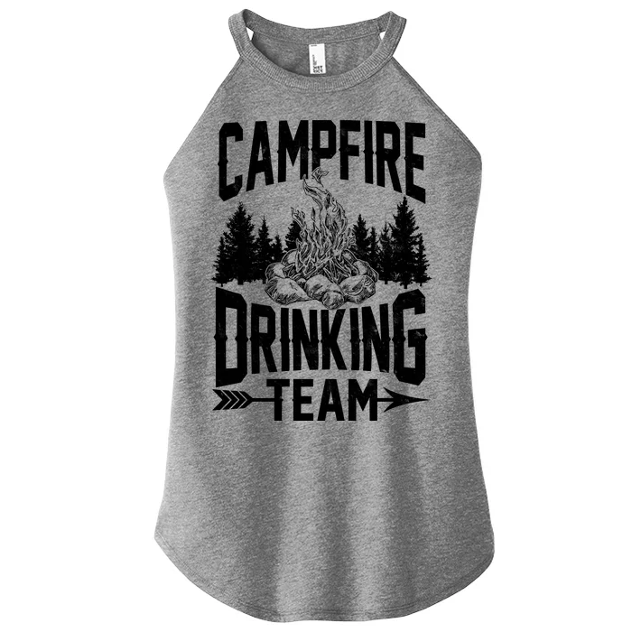 Campfire Drinking Team Women’s Perfect Tri Rocker Tank