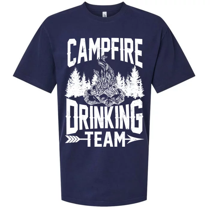 Campfire Drinking Team Sueded Cloud Jersey T-Shirt