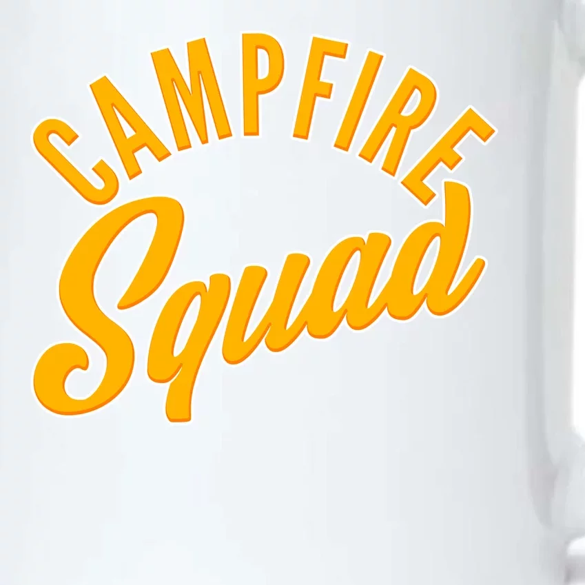 Campfire Squad Black Color Changing Mug