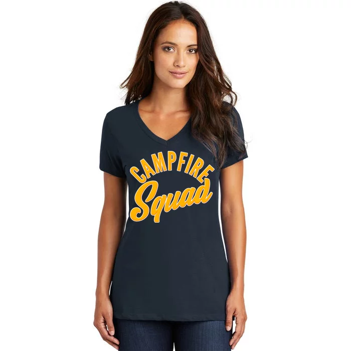 Campfire Squad Women's V-Neck T-Shirt