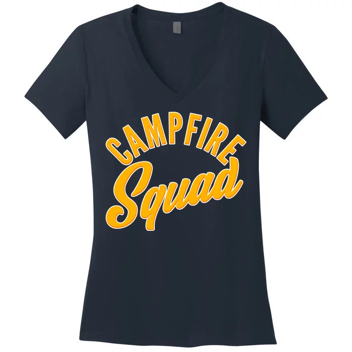 Campfire Squad Women's V-Neck T-Shirt