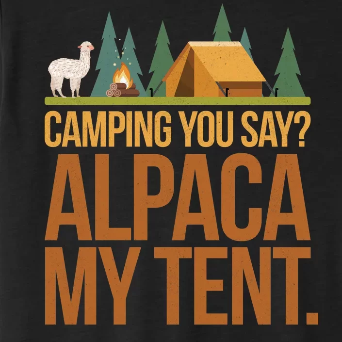 Camping Alpaca My Tent ChromaSoft Performance T-Shirt