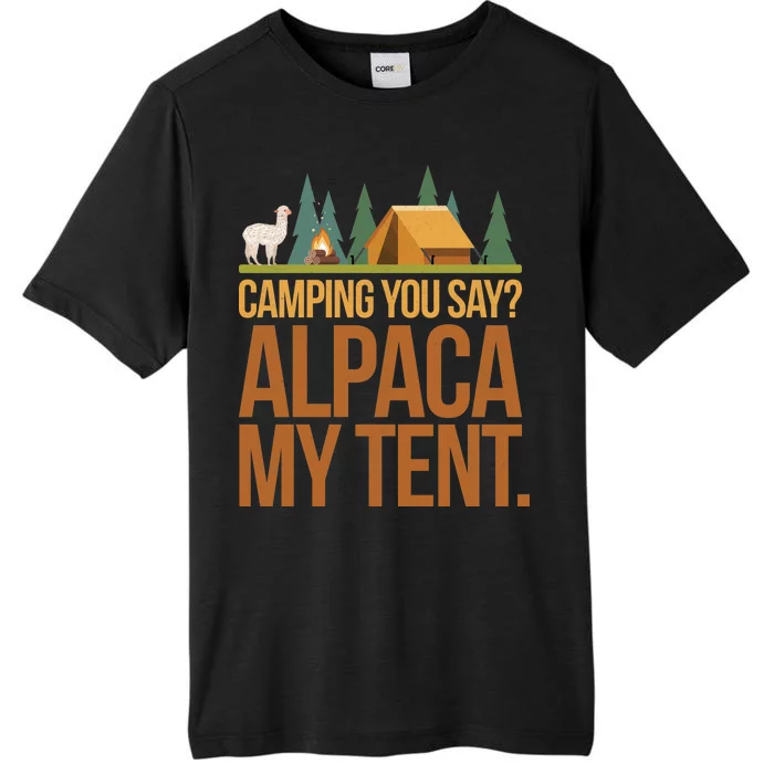 Camping Alpaca My Tent ChromaSoft Performance T-Shirt