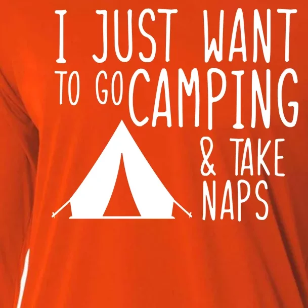 Camping And Napping Cooling Performance Long Sleeve Crew