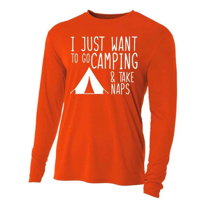 Camping And Napping Cooling Performance Long Sleeve Crew