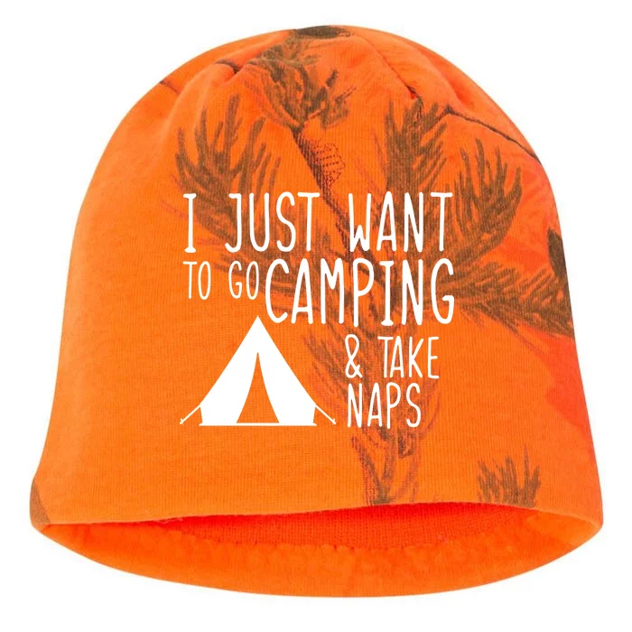 Camping And Napping Kati - Camo Knit Beanie