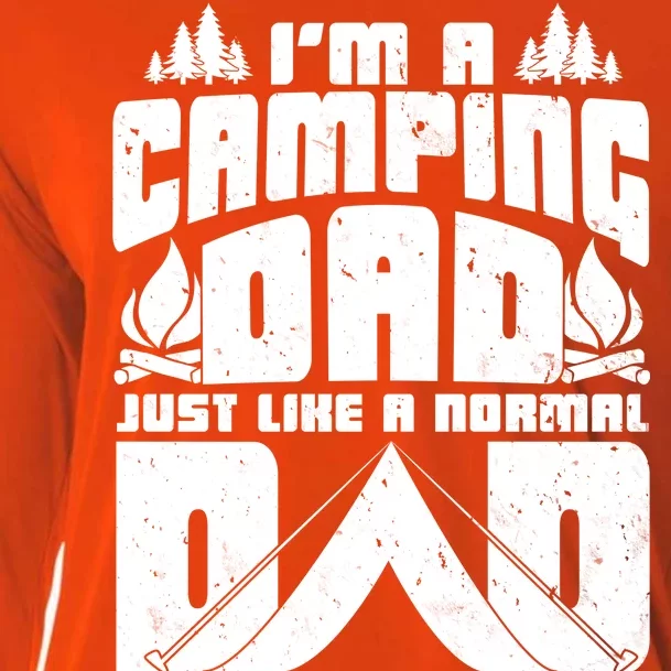 Camping Dad Cooling Performance Long Sleeve Crew