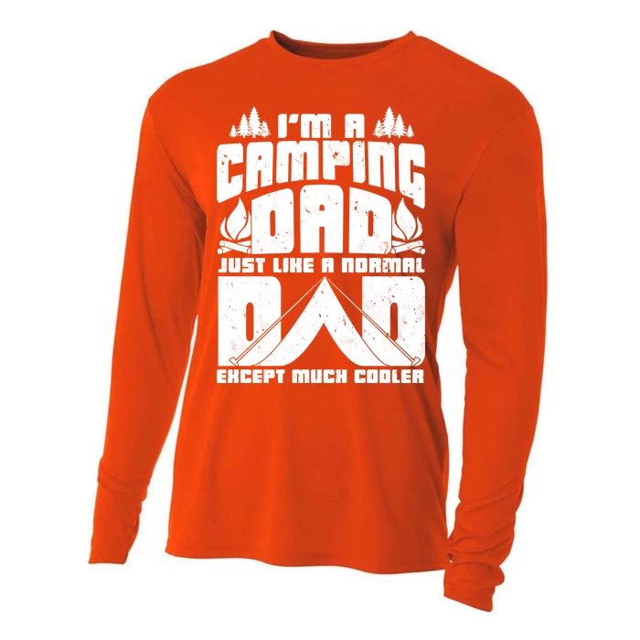 Camping Dad Cooling Performance Long Sleeve Crew