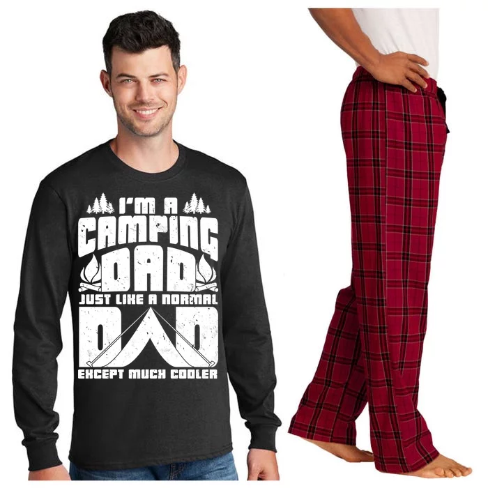 Camping Dad Long Sleeve Pajama Set