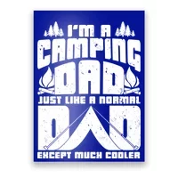 Keep Calm And Camp On Funny Camping Poster