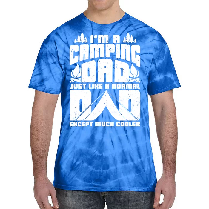 Camping Dad Tie-Dye T-Shirt