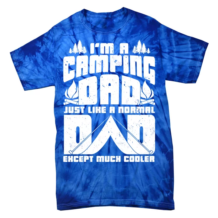 Camping Dad Tie-Dye T-Shirt