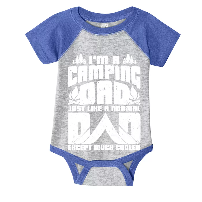 Camping Dad Infant Baby Jersey Bodysuit