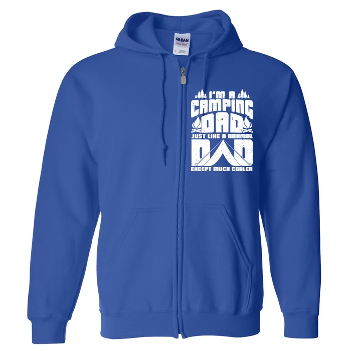 Camping Dad Full Zip Hoodie