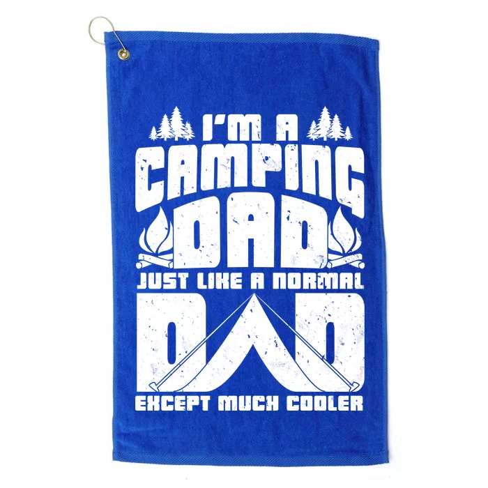 Camping Dad Platinum Collection Golf Towel