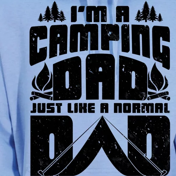 Camping Dad Unisex Surf Hoodie