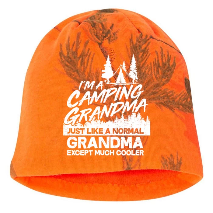 Camping Grandma Kati - Camo Knit Beanie