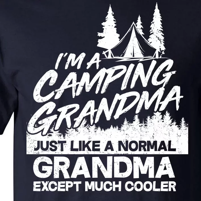 Camping Grandma Tall T-Shirt