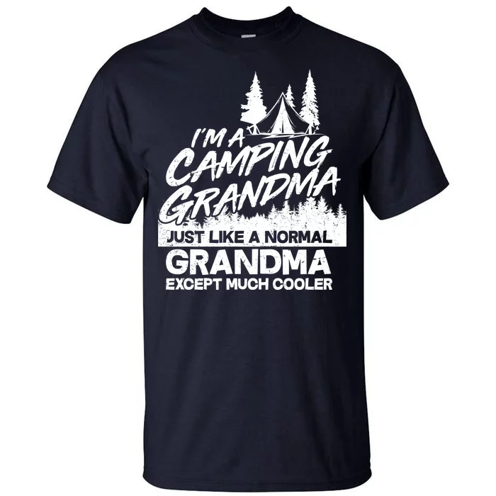 Camping Grandma Tall T-Shirt