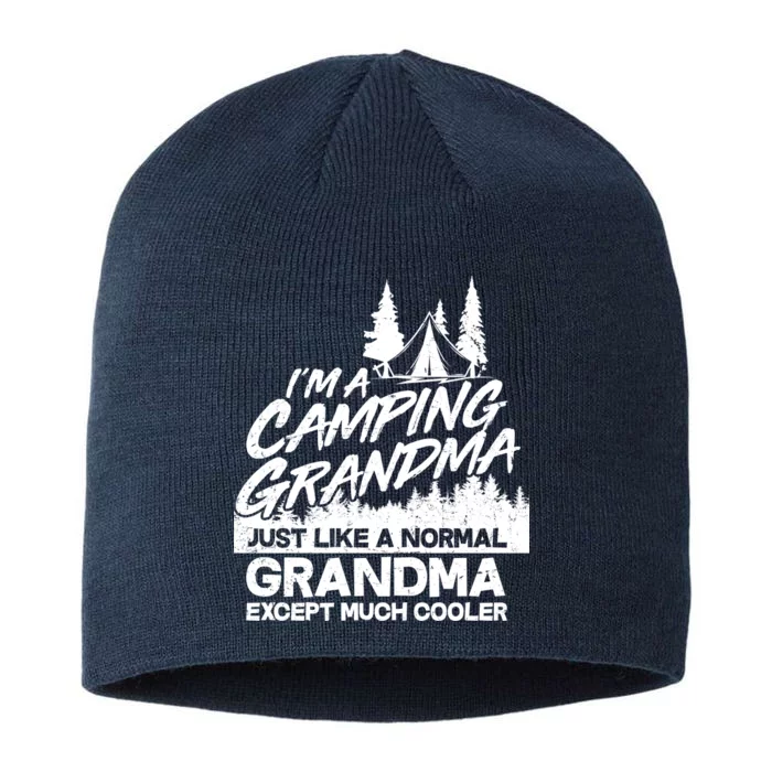 Camping Grandma 8 1/2in Sustainable Knit Beanie