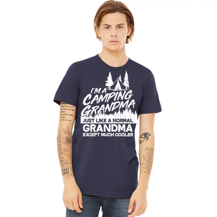 Camping Grandma Premium T-Shirt