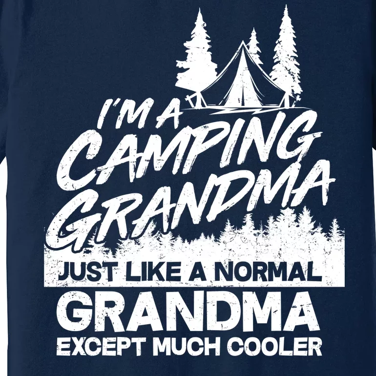 Camping Grandma Premium T-Shirt