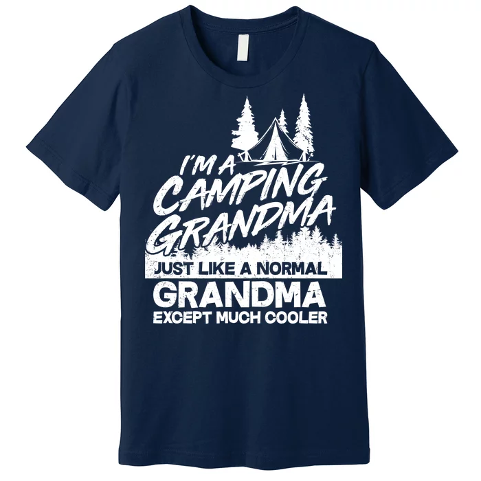 Camping Grandma Premium T-Shirt