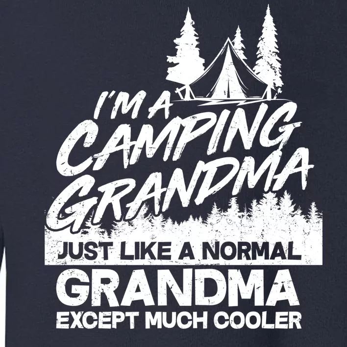 Camping Grandma Toddler Sweatshirt