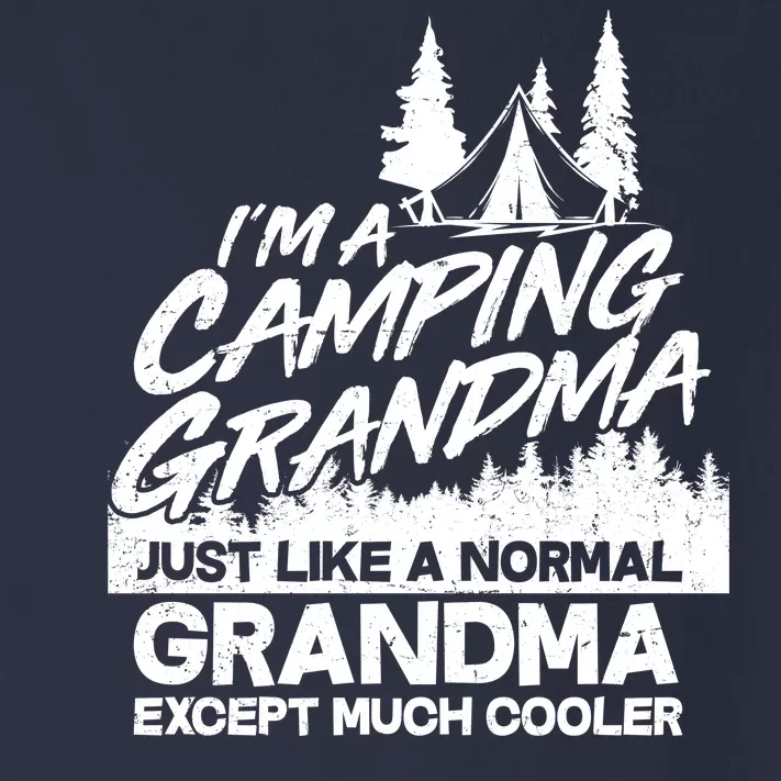 Camping Grandma Toddler Long Sleeve Shirt