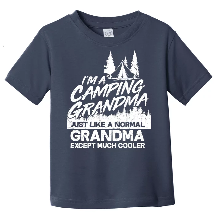 Camping Grandma Toddler T-Shirt