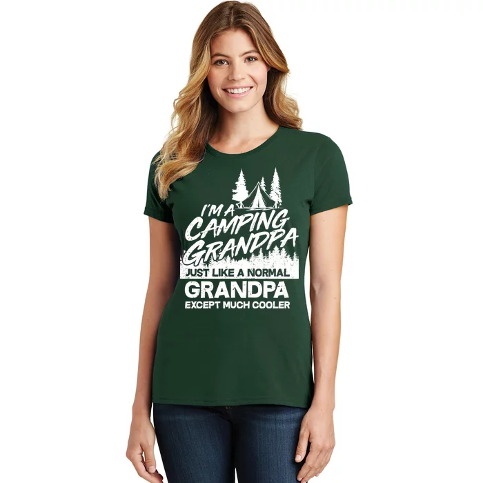 Camping Grandpa Women's T-Shirt